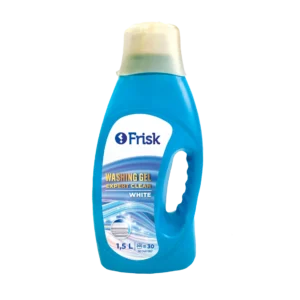 Laundry Gel for Light and White Fabrics Frisk "WHITE EXPERT CLEAN"