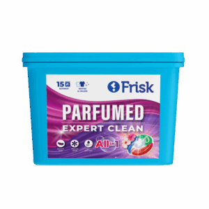 Universal Laundry Capsules "Perfumed EXPERT CLEAN", TM "FRISK"